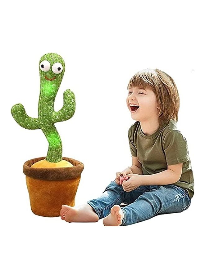 ACHAS Electric Dancing Stuffed Cactus Plant With Music - Image 1