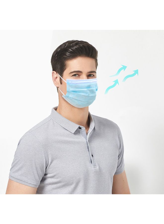 NIBEMINENT 20-Piece Disposable 3 Ply Face Mask - Image 2