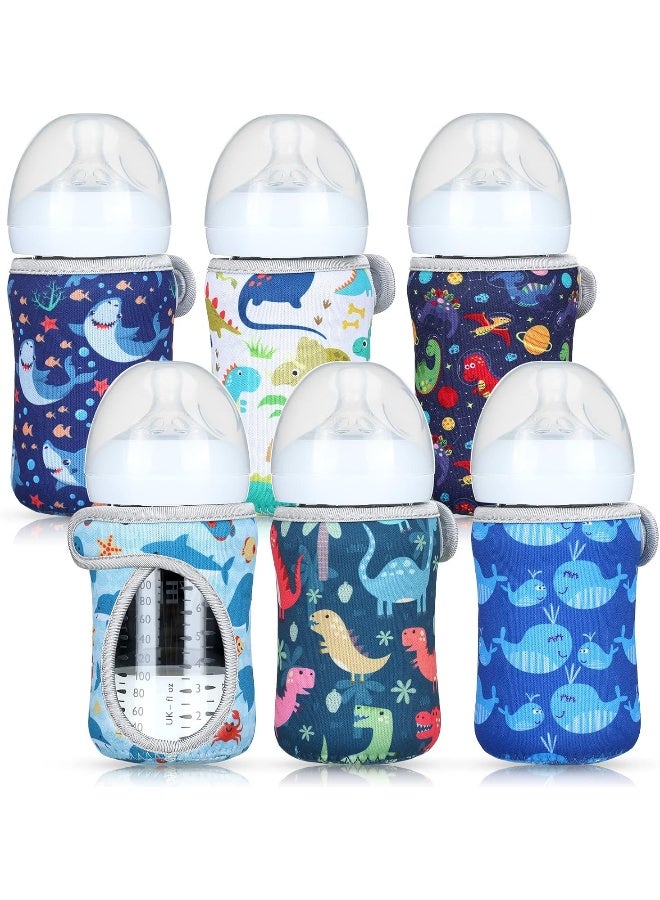 Irenare أغطية زجاجية للأطفال من إيرينار 6 قطع سعة 8 أونصات - Image 1