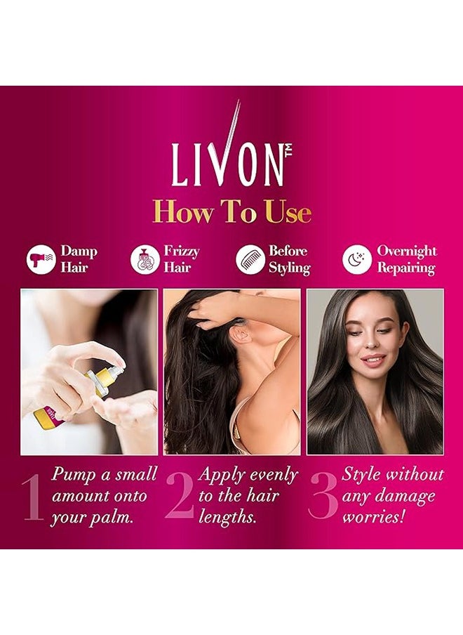 Livon Organic Onion Repairing Serum Oil 100ml  - Image 5