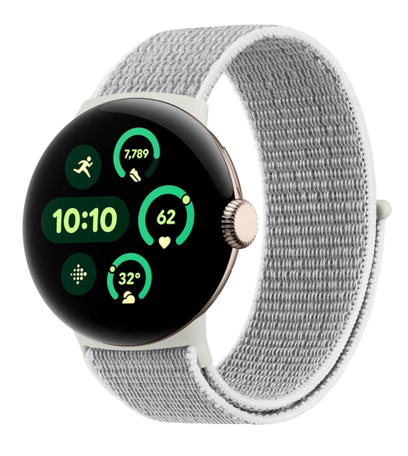 Meliya Nylon Strap for Google Pixel Watch 3 41mm / Pixel Watch 2 / Pixel Watch Straps (2024/2023/2022), Sport Replacement Band for for Pixel Watch 2/ Pixel Watch(Grey) - Image 2