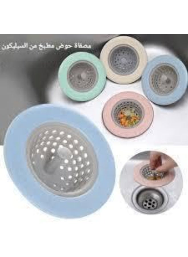 سدادة حوض الاستحمام ومصفاة المصرف من السيليكون – قطعة واحدة - Image 5