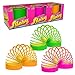 Slinky the Original Walking Spring Toy Plastic Slinky 3Pack Multicolor Neon Spring Toys Kids Toys for Ages 5 Up by Just Play - Image 2