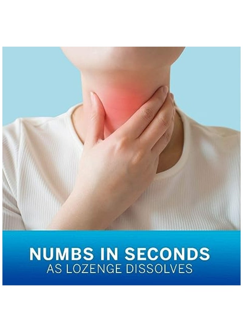 Chloraseptic Sore Throat Lozenges Cherry18's - Image 2