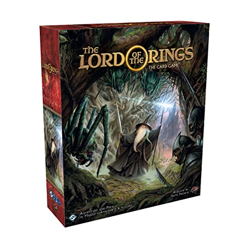 Asmodee The Lord of the Rings The Card Game Revised CORE Set  The Ultimate Adventure Awaits in MiddleEarth Cooperative Strategy Game for Teens  Adults Ages 14 14 Players 30120 Min Playtime - Image 1