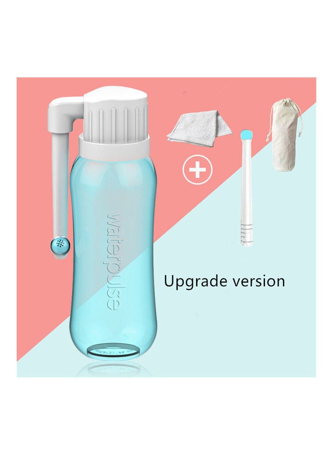 NIBEMINENT Empty Bottle with Nozzle for Handwash Green/White - Image 3