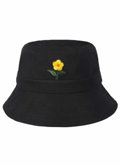 Y&D Unisex Fashion Embroidered Bucket Hat Summer Fisherman Cap for Men Women Teens  - Image 1