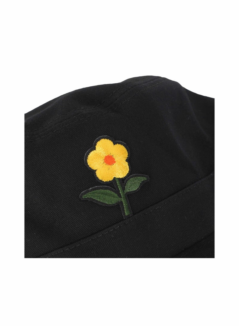 Y&D Unisex Fashion Embroidered Bucket Hat Summer Fisherman Cap for Men Women Teens - Image 3