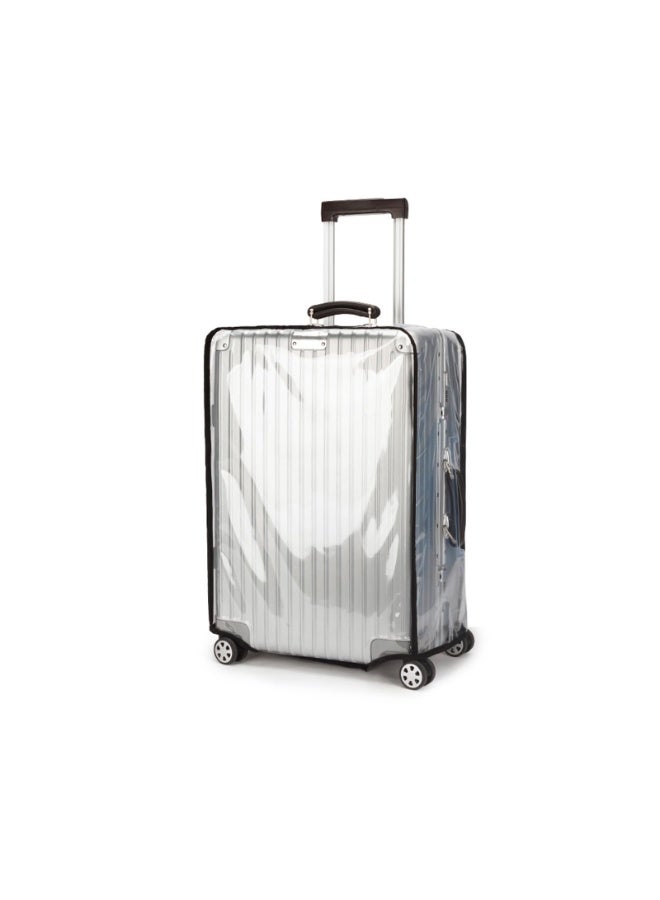 URbazaar Magic Park Luggage Clear PVC Covers Waterproof Suitcase Cover Protectors Clear PVC Luggage Protector Case Covers for Suitcases Travel Luggage,30inch - Image 1