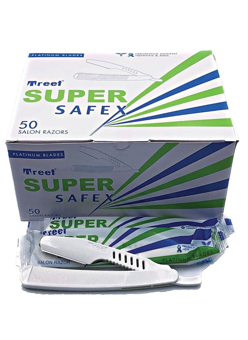 TREET Super Safex Blade 50 Salon Razors 