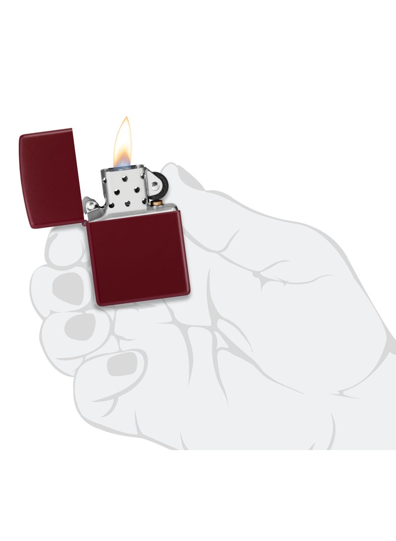 Zippo 46021 Merlot Matte Windproof Lighter - Image 4