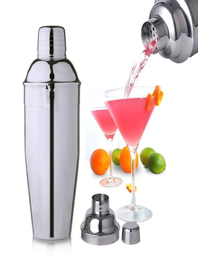 Devanjana™ Cocktail Mocktail Mojito Margarita Shaker 500 ml with Cork Opener Upgraded Heavy Duty Wine Opener with Foil Cutter and Bottle Opener for Restaurant Bar Set 2 Pieces - Image 2