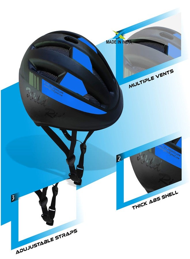 jaspo B- Safe Guards (Knee,Elbow,Helmet) (small, blue) - Image 3