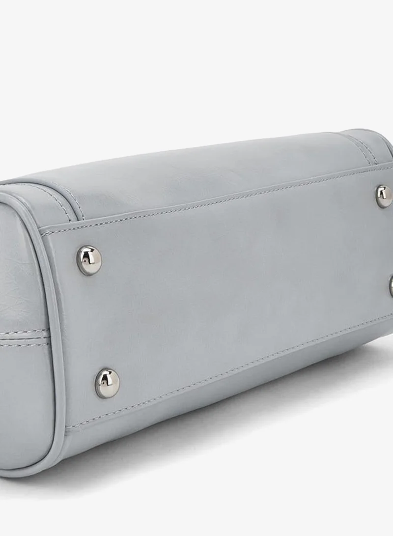 Celeste BLUE Solid Tote Bag With Detachable Strap for Women | Best Price UAE