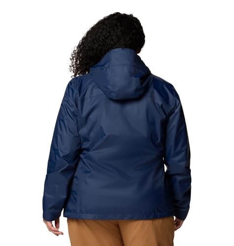 Columbia Womens Arcadia II Waterproof Rain Jacket, Collegiate Navy, Small - Image 2