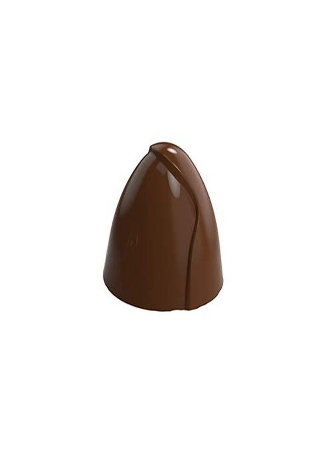 Greyas Luis Amado Chocolate Academy CM 3437 Clear Polycarbonate Chocolate Mold Candy Mould with 24 Layered-Cone Cavities, Each 32mm x 31mm x 28mm High - Image 4
