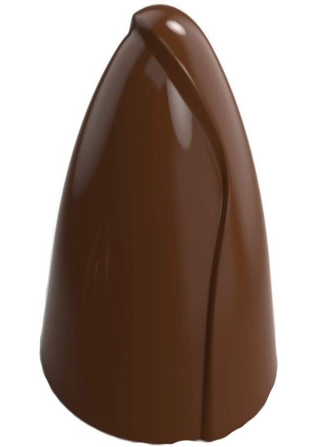 Greyas Luis Amado Chocolate Academy CM 3437 Clear Polycarbonate Chocolate Mold Candy Mould with 24 Layered-Cone Cavities, Each 32mm x 31mm x 28mm High - Image 1