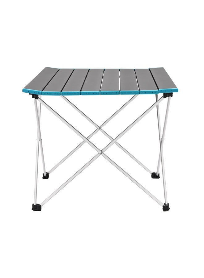 لوازم طاولة تخييم قابلة للطي كبيرة - 68×46×40 سم، وزن 1.6 كجم - طاولة خارجية محمولة وخفيفة الوزن مع سطح طي قابل للطي وحقيبة حمل، مثالية للرحلات، الشاطئ، الشواء، التنزه وصيد السمك - Image 3