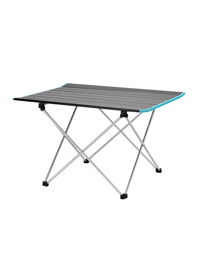 لوازم طاولة تخييم قابلة للطي كبيرة - 68×46×40 سم، وزن 1.6 كجم - طاولة خارجية محمولة وخفيفة الوزن مع سطح طي قابل للطي وحقيبة حمل، مثالية للرحلات، الشاطئ، الشواء، التنزه وصيد السمك - Image 2