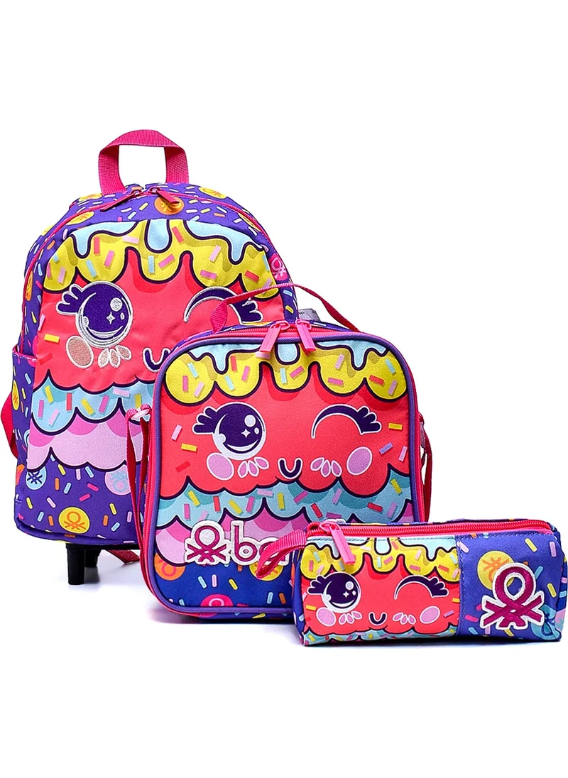 يونايتد كولورز أوف بينتيون Wheeled Kindergarten Backpack BNT-788183