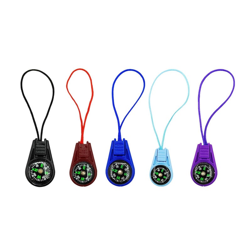 Blue Outdoor Camping Hiking Pocket Compass Navigation Tool Survival Mountaineering Pointer - Image 3