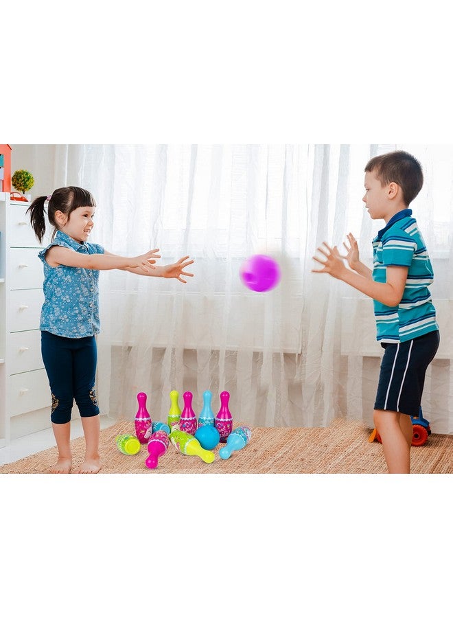itoys Unicorn Bowling Game for Kids 10 Pin 2 Balls Bowling Set for Kids - Image 5