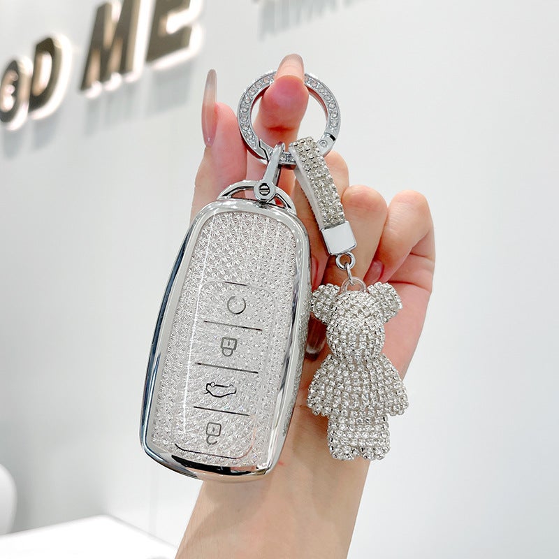 Suitable For Chery Car Key Protective Case Key Protective Case Exquisite New Car Buckle Bag Fashion All-Match - Image 1