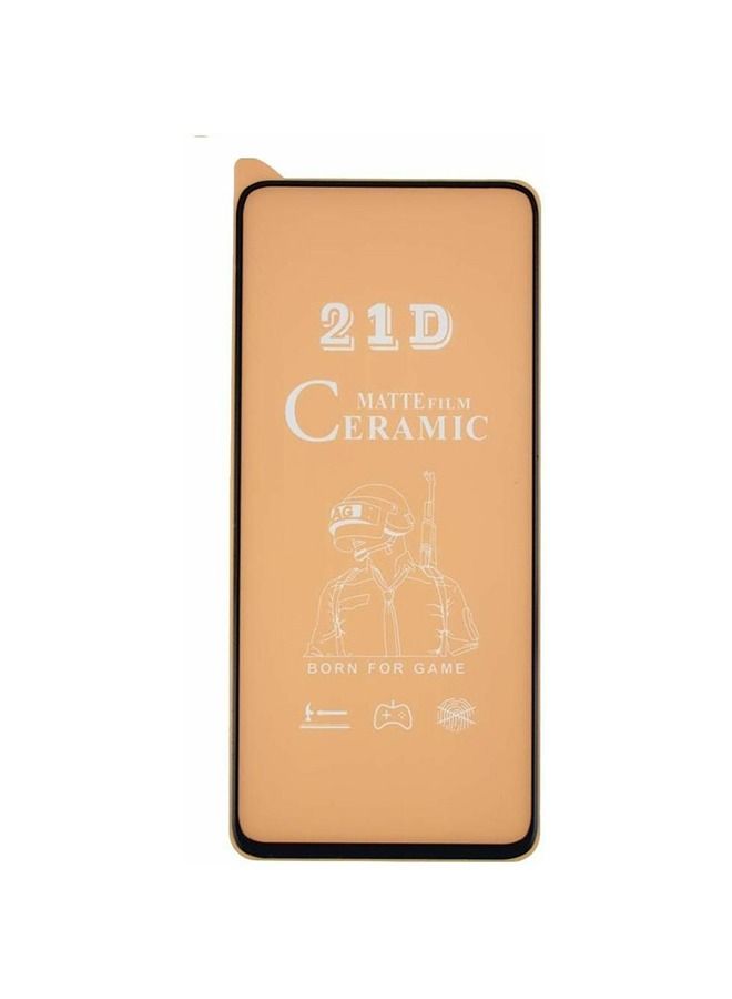 Nano Anti Fingerprint Ceramic Screen Protector For Xiaomi Redmi Note 9 Clear/Black