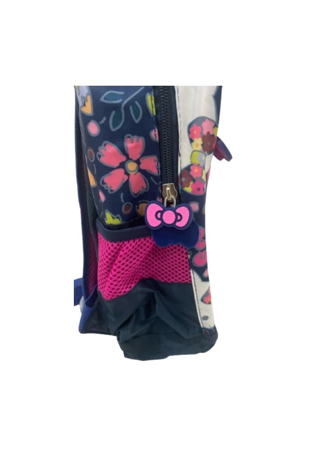 هالو كيتي - حقيبة مدرسية مع حقيبة غداء ومقلمة - Image 4