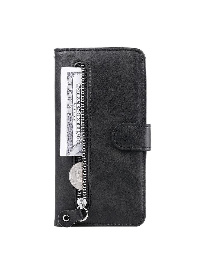 S-TOP Case For Honor 100 Pro Fashion Calf Texture Zipper Leather Phone Case - Image 2