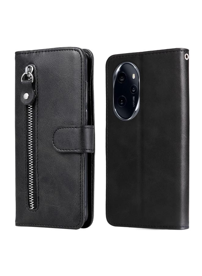 S-TOP Case For Honor 100 Pro Fashion Calf Texture Zipper Leather Phone Case - Image 1