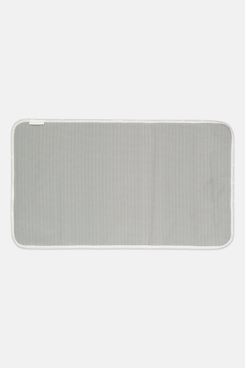 Bebe Home Micro Fiber Bottom Bathroom Mat, White - Image 2