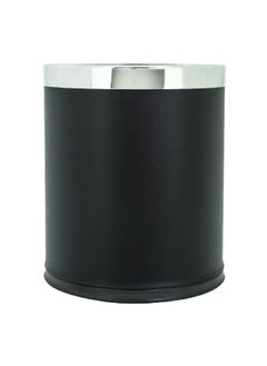 EKO Durable Round Shaped Double Trash Can Black 9 L EK9445-22  - Image 1