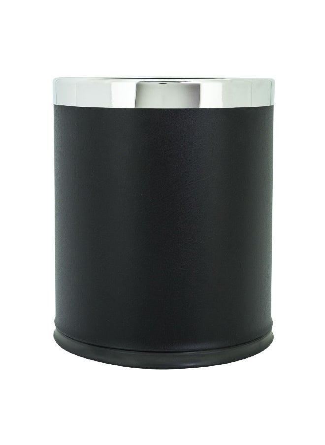 EKO - Durable Round Shaped Double Trash Can Black 9 L EK9445-22 - Image 1