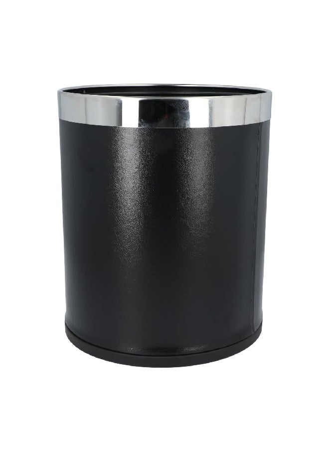 EKO - Durable Round Shaped Double Trash Can Black 9 L EK9445-22 - Image 1