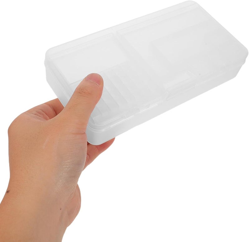 DOITOOL Small Parts Repair Tool Organizer Box with Dividers Portable Plastic Storage Case for Screws Electronic Components Mobile Phone Parts Storage - Image 4
