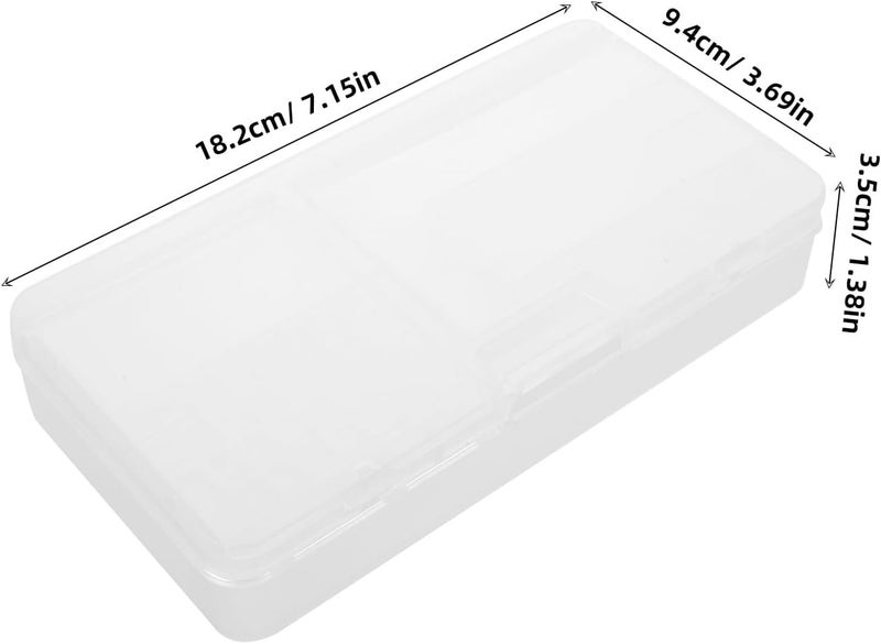 DOITOOL Small Parts Repair Tool Organizer Box with Dividers Portable Plastic Storage Case for Screws Electronic Components Mobile Phone Parts Storage - Image 2