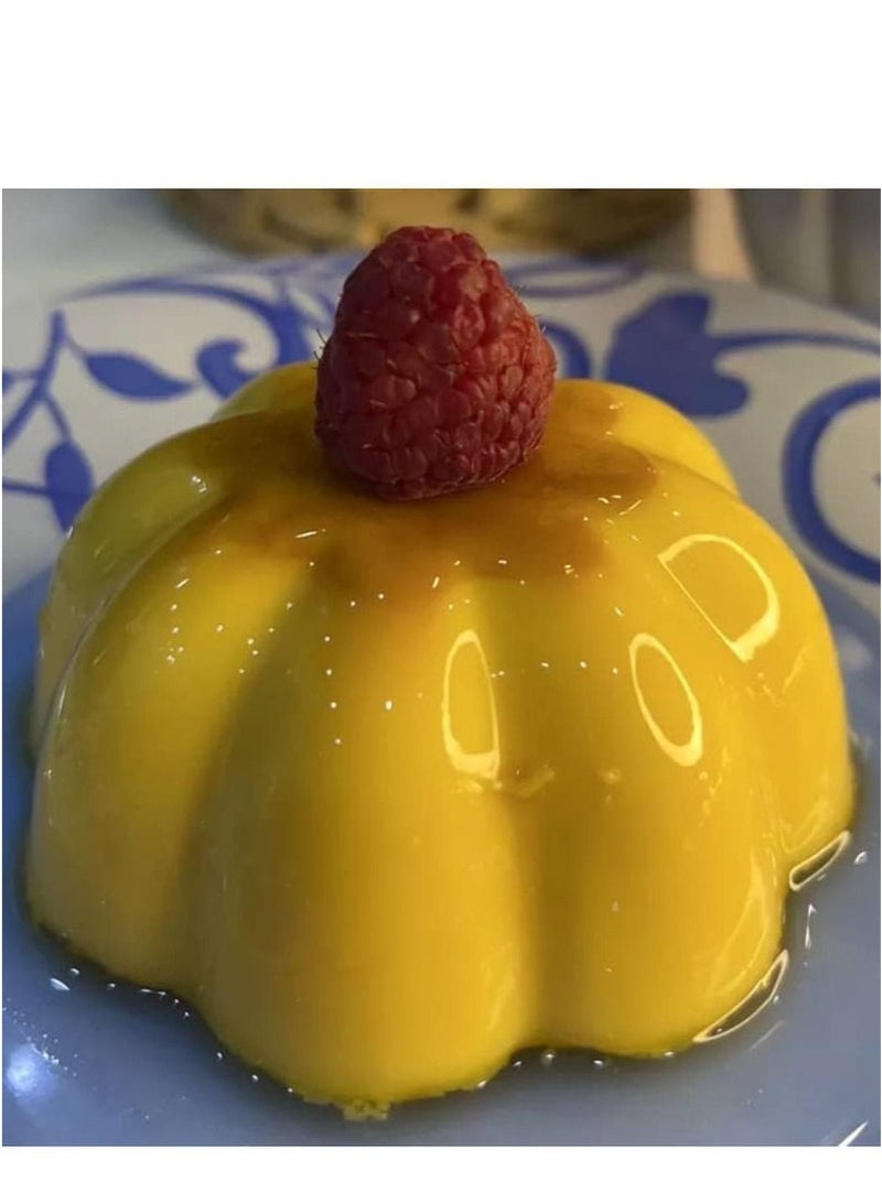 Caramel Cream Mold Set of 6 Aluminum Authentic - Image 3