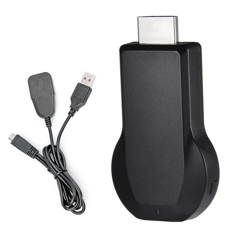 محول العرض اللاسلكي M9 HD108P، مستقبل انعكاس الشاشة اللاسلكي عبر واي فاي باستخدام تقنية ميراكاست، دونغل لجهاز التلفزيون والمشغل للشاشات المتنقلة لنظامي آي أو وإندرويد - Image 1