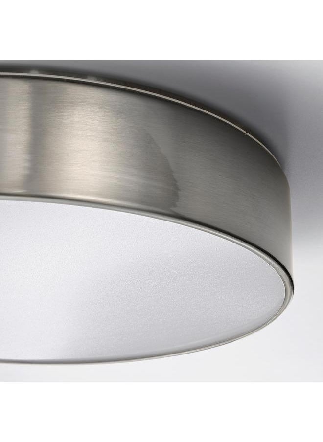 Generic LED ceiling lamp, nickel-plated, 36 cm 800 lm  - Image 3