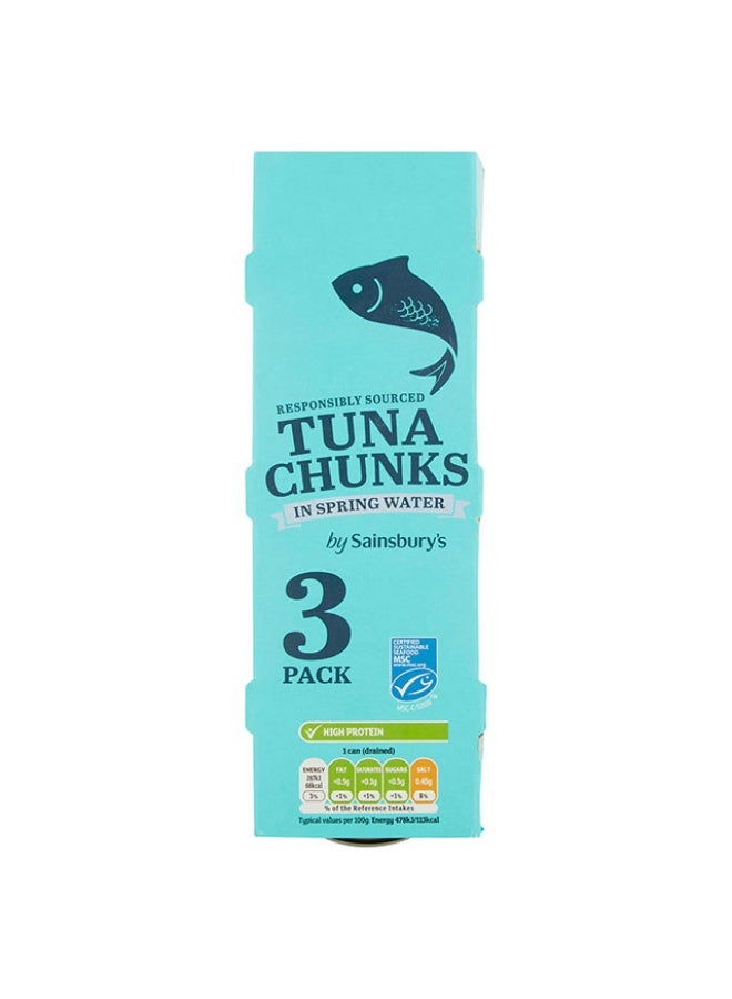 Tuna Chunks In Water - 3x80g