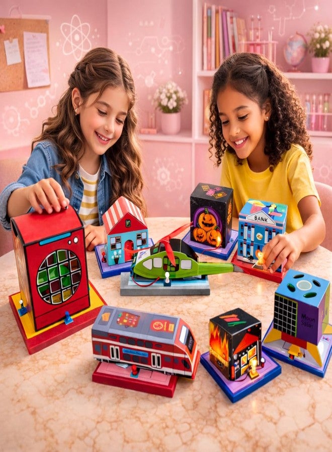 Science Stop Electricity Kit - Girls Edition | Science Experiment Kit for Kids 7-14 | Electricity & Electronic Engineering Project Kit | DIY Creative Robotics STEM Toy for Girls - Image 3