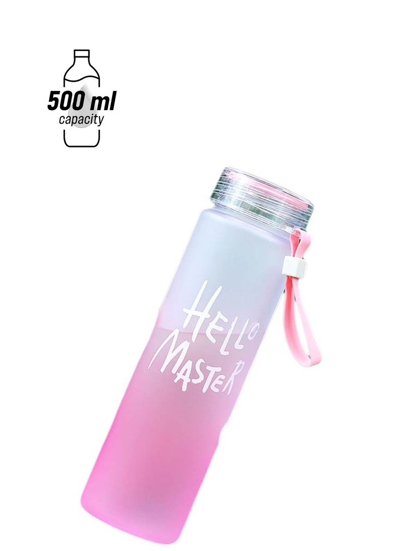 NIBEMINENT Outdoor Drinkware Water Bottle Pink  - Image 1