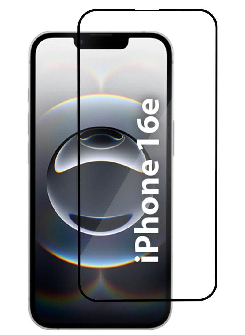 DUSALA iPhone 16e Screen Protector Tempered Glass, Protective Film Easy Installation Bubble Free Clear-1 - Image 2