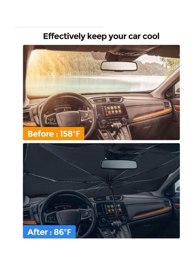 XiuWoo Foldable Car Windshield Sun Shade - Image 2