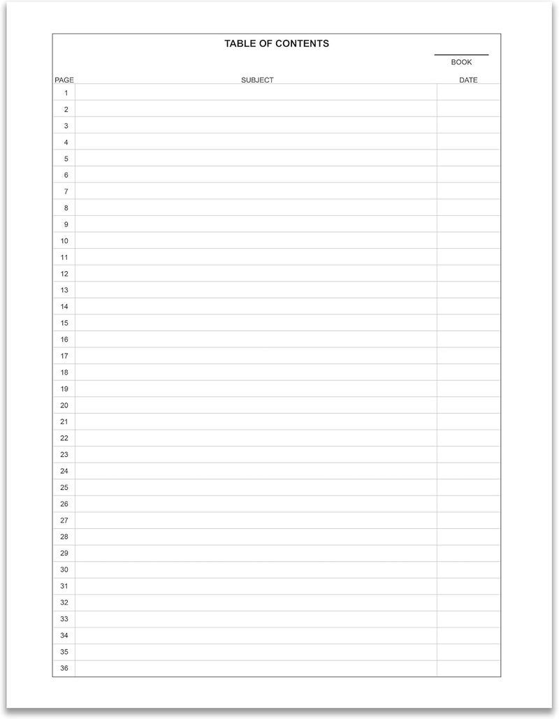 BookFactory Chemistry Lab Notebook - 50 Pages (8.5'' X 11'') NO Duplicate Pages - Scientific Grid Pages, Durable Translucent Cover, Wire-O Binding (Made in USA) - Image 4