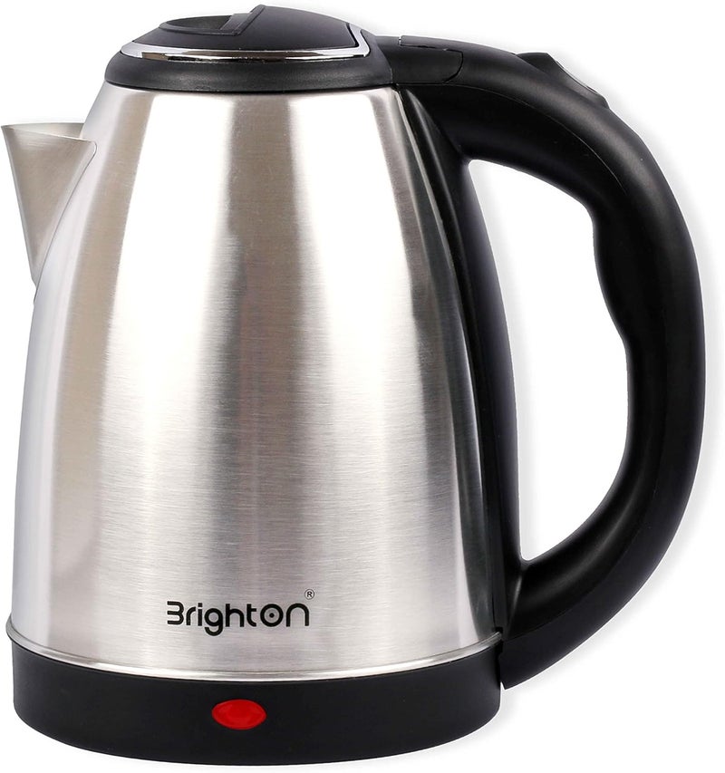 Brighton 1.8L Electric Kettle with Stainless Steel Body | Fast Boil | Auto Shut-Off | Cool Touch Handle | Boil Dry Protection | Easy Cleaning | 2-Year Warranty - Image 1