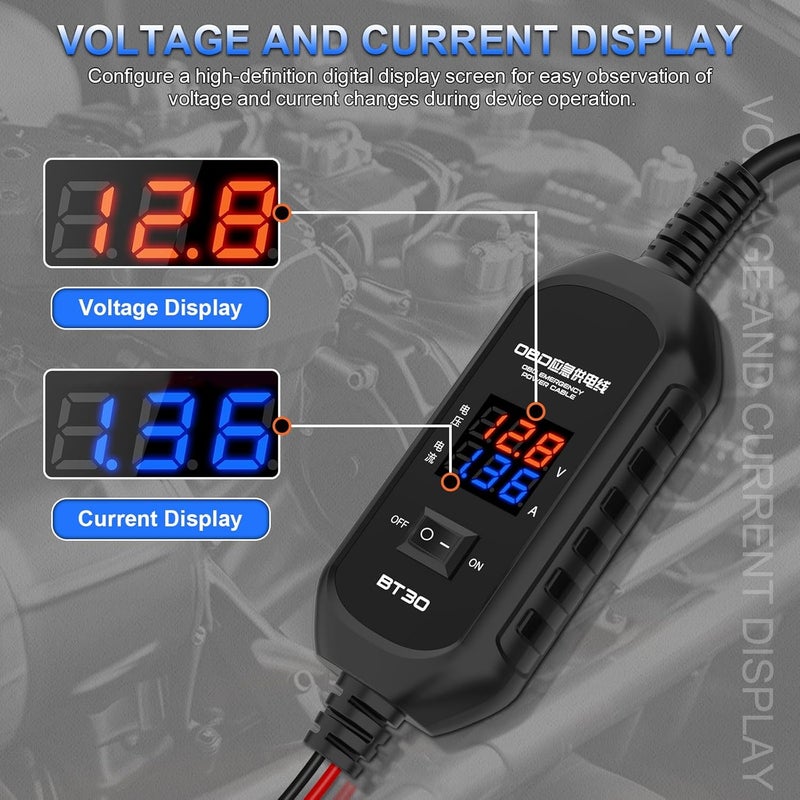LUTIFIX موفر بطارية موصل ECU OBD2 LUTIFIX - Image 3
