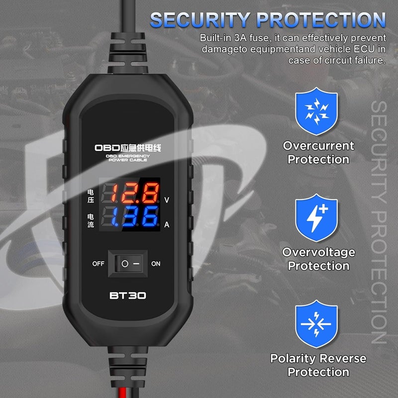 LUTIFIX موفر بطارية موصل ECU OBD2 LUTIFIX - Image 4