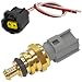 Formiden XS6Z12A648BA Coolant Temp Temperature Sensor with Connector Pigtail Harness for Ford Mazda Mercury Replace D001854 GXS6EAA 1089894 ST240 TS10262 9013403 37251 6PT009309571 50937251 - Image 2